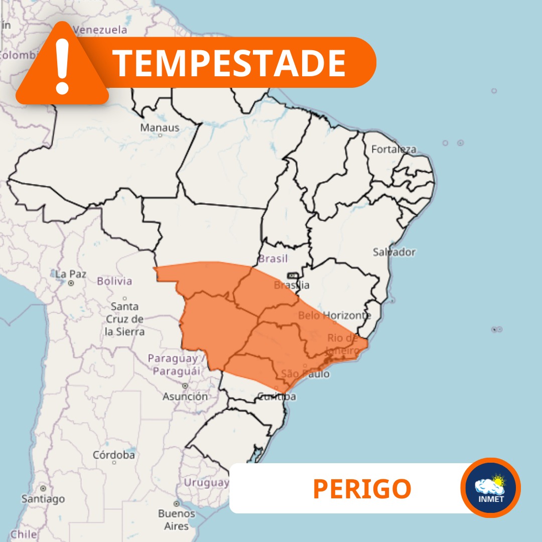 Inmet Emite Alerta De Tempestade V Lido At Quarta Feira